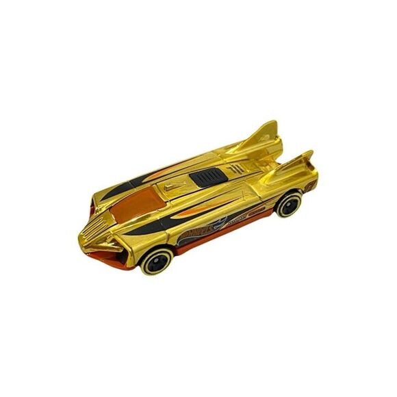 Hot Wheels 2014 Golden Super Chromes Speed Slayer Diecast Toy CFH05 - Picture 1 of 12